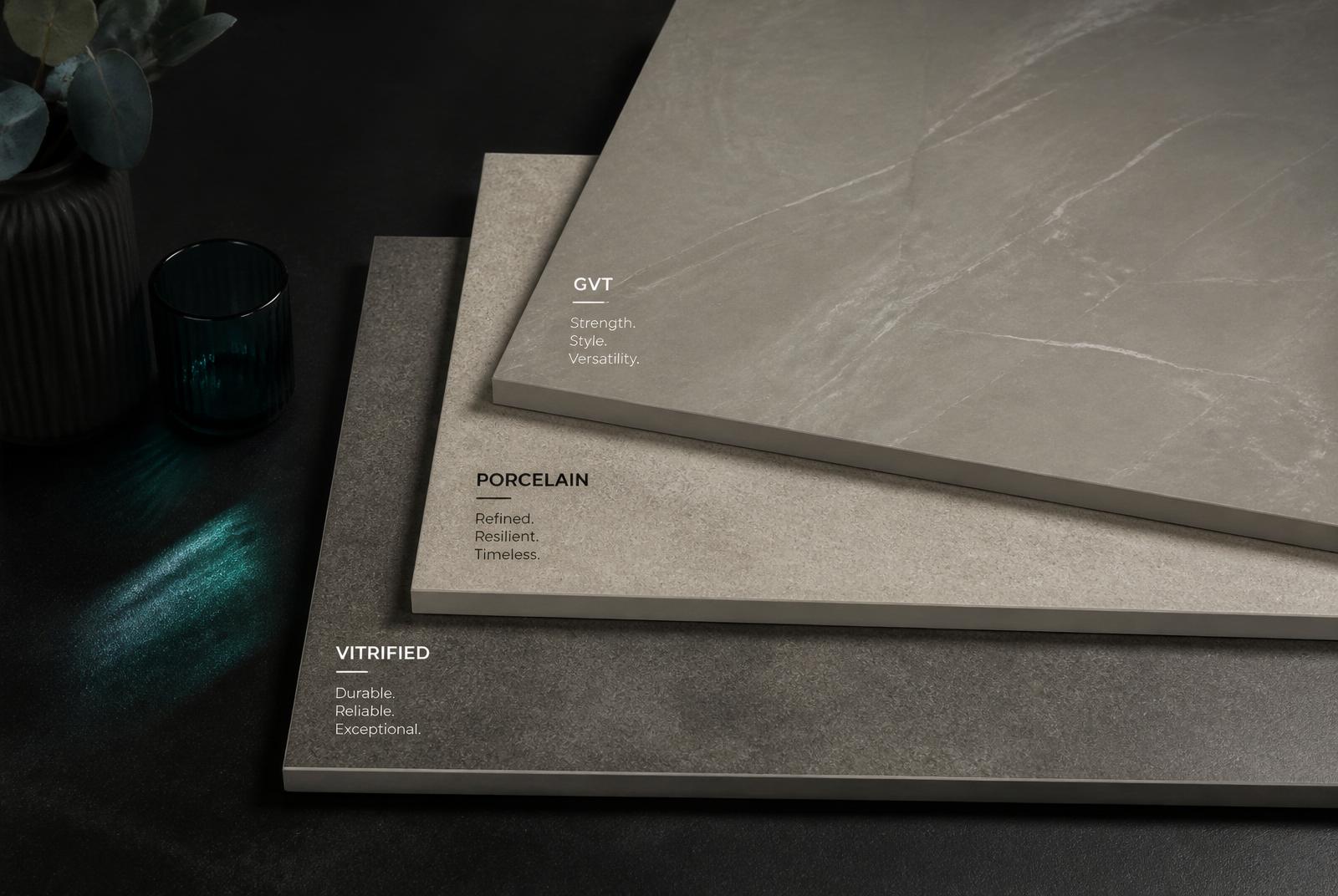 GVT vs Porcelain vs Vitrified Tiles: Key Differences Explained (2026)